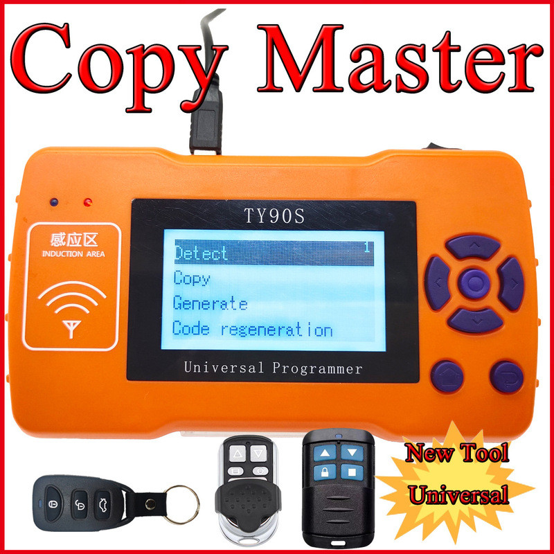TY200 Skeleton Universal รีโมทคอนโทรลเครื่องตรวจจับ Ediector Key ประตูโรงรถ TY90s Skeleton Generator