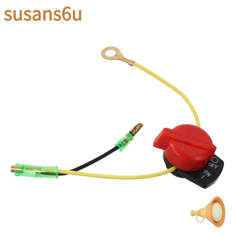 SUSAN 3 ชิ้น GX160 Low Oil Alert Sensor, 36100-ZE1-015 3 สาย Engine On Stop Switch ใช้งานง่าย 36100-