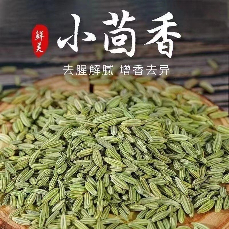 Gansu Cumin Fennel Seeds 00g เครื่องเทศในครัวเรือนทําอาหารจํานวนมากเครื่องปรุงรสสินค้าแห้งรมควันปราศ