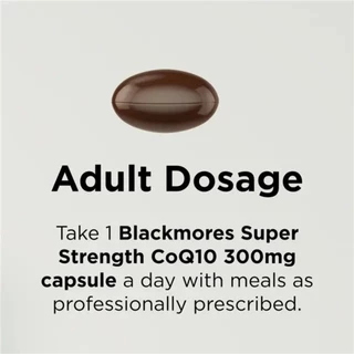ฉลากใหม่! Blackmores CoQ10 High Potency 150mg 30 Capsules โค-เอนไซม์คิวเทน สุขภาพหัวใจ หลอดเลือด