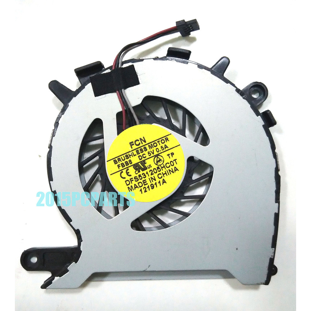 พัดลมใหม่สําหรับโตชิบาดาวเทียม U845 U845-S402 U845T U845T-S4165 พัดลม CPU DFS531205HC0T