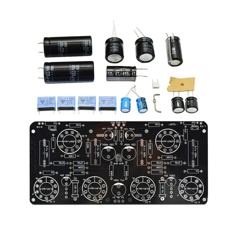 12AX7 EL84 6P14 หลอด PCB Board Push-Pull Power Amplifier Bile Machine DIY ชุด Y
