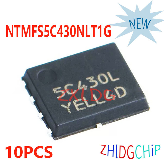 10 ชิ้นแบรนด์ใหม่ NTMFS5C430NLT1G 5C430L QFN