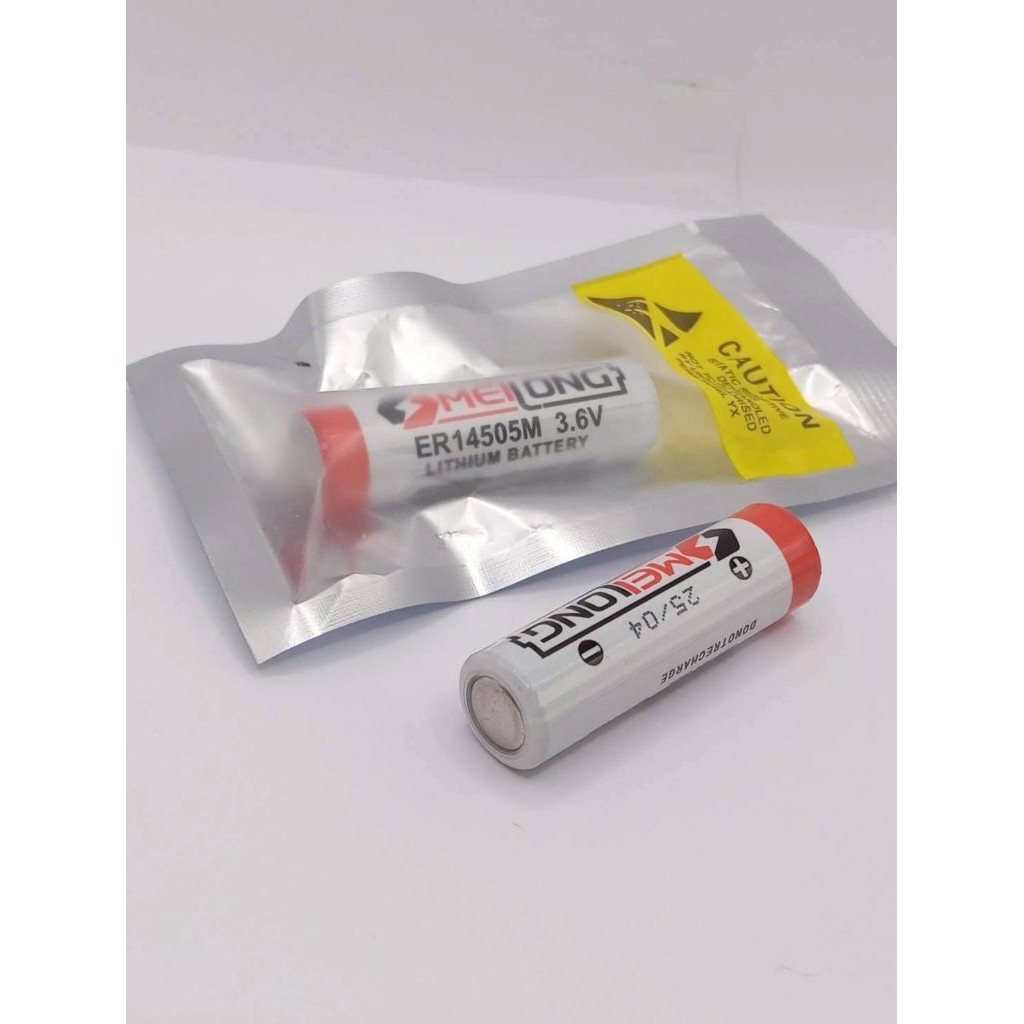 ER14505M แบตเตอรี่ลิเธียม MEILONG ER14505M ขนาด 3.6 สินค้าพร้อมส่งที่ไทย จัดส่งเร็วมาก ส่งทุกวัน ลูก