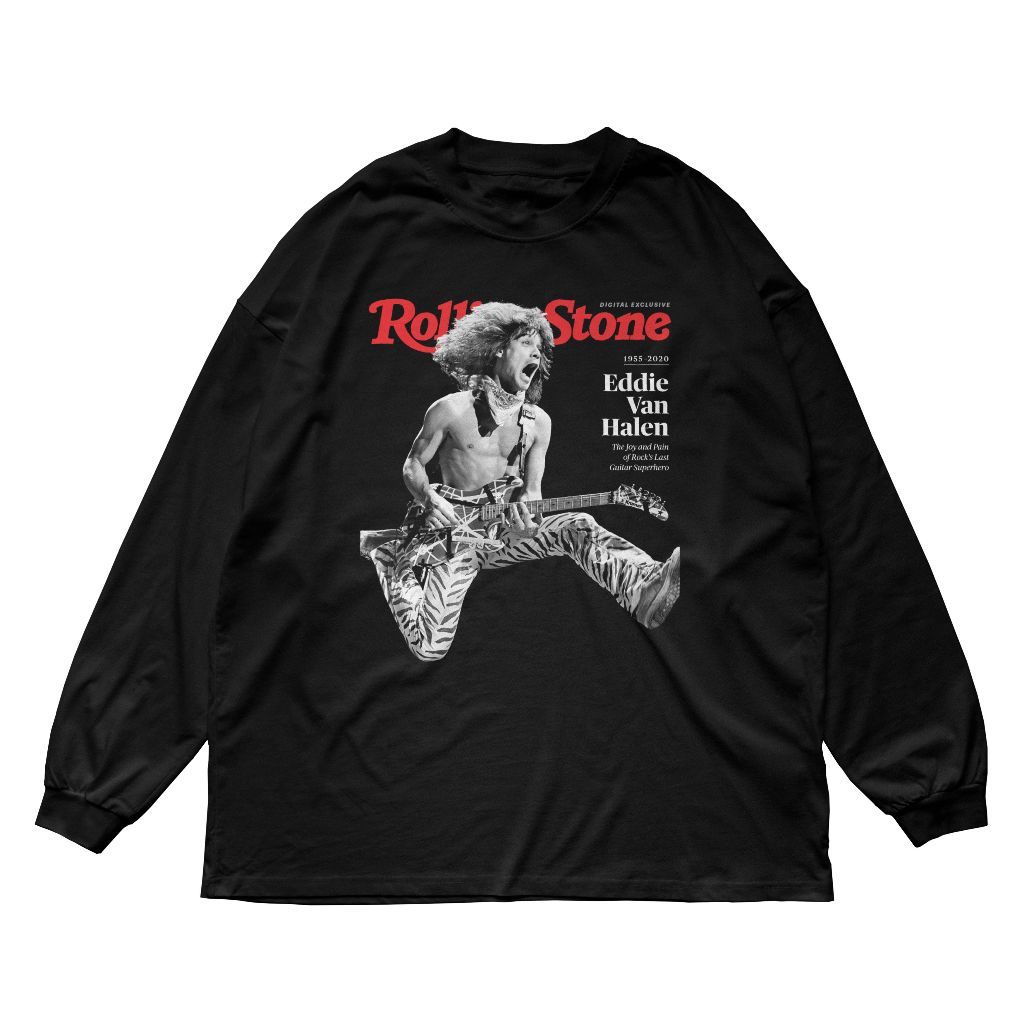 เสื้อยืดแขนยาว Eddie Van Halen I UNISEX I MEN WOMEN