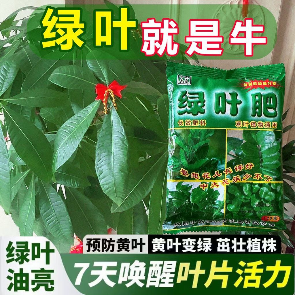 ปุ๋ยใบเขียวปุ๋ยพืชสีเขียวสดใสสมบัติสีเขียวหัวไชเท้าสีกระถางดอกไม้ปุ๋ยสารประกอบอินทรีย์ครัวเรือนสากลป