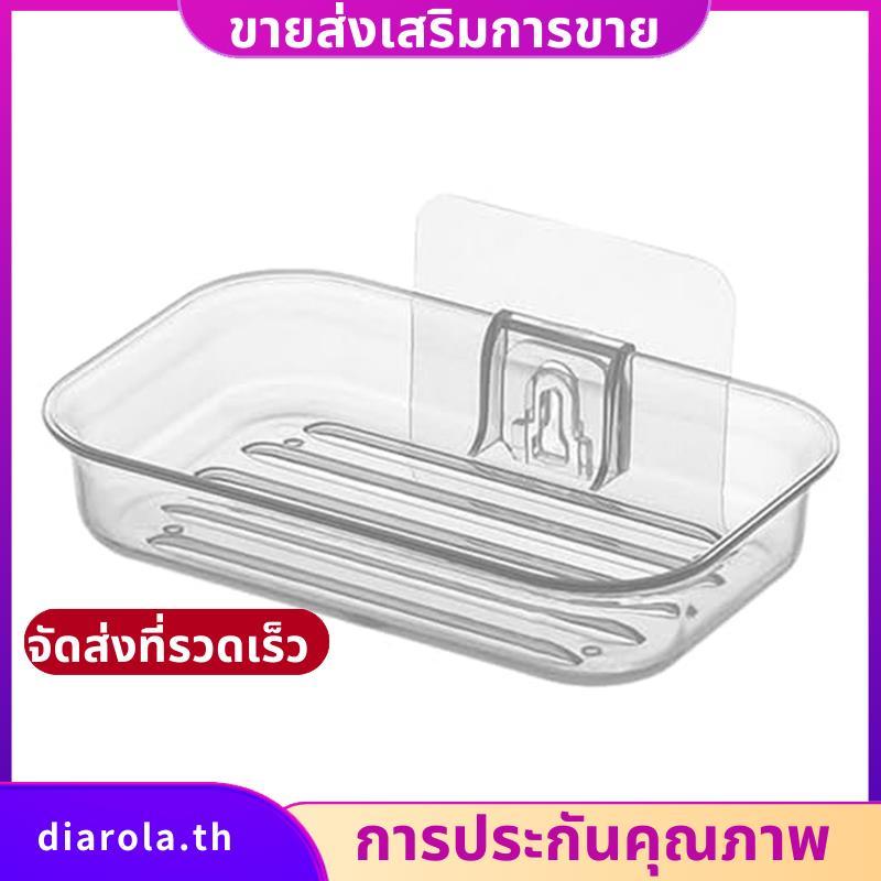 ติดตั้งง่ายที่วางสบู่ห้องครัวติดผนังจานไม่มีเจาะที่ทันสมัยล้างท่อระบายน้ําห้องน้ําแชมพูบาร์ภาชนะอาบน้ํา ก ดิโรลาธ