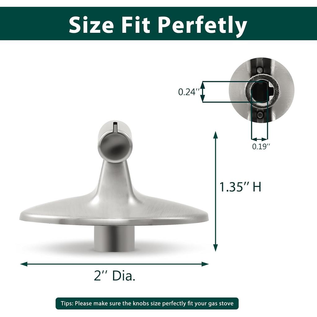 WP7737P245-60 Cooktop Knob อะไหล่สําหรับ Jennair เตาไฟฟ้าลูกบิดพื้นผิว Burner ลูกบิด Jenn-Air JEC843