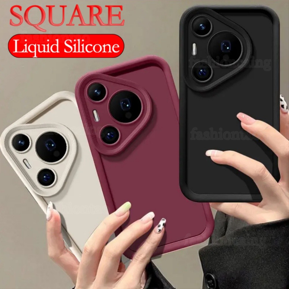 ปลอกสําหรับ Huawei Pura 90s Pro Max Pura90sProMax Pura90s 90 s 90sPro 90sProMax 2026 แพ็คเกจเต็ม Anti-Drop ซิลิโคนนุ่ม TPU เคสโทรศัพท์กล้องกันกระแทกฝาหลัง
