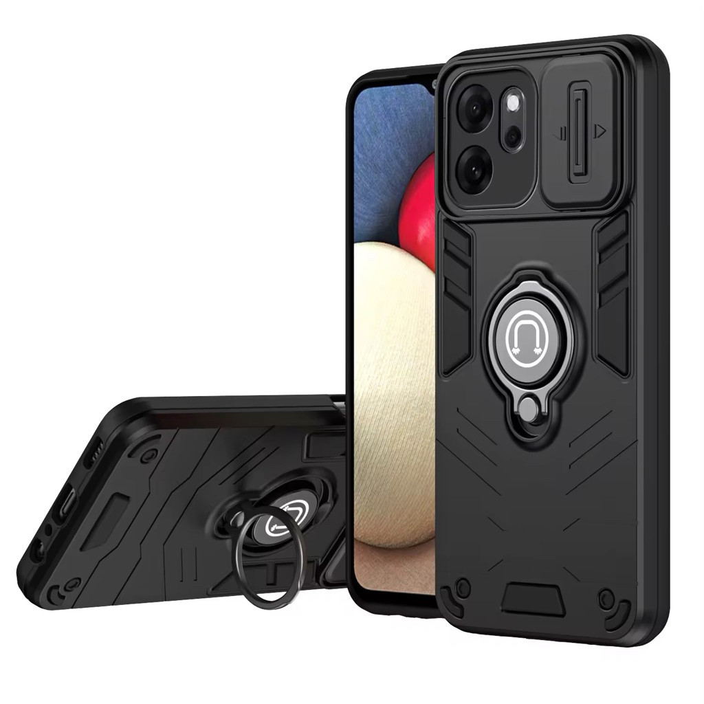 เคสแหวนแม่เหล็ก สำหรับ OPPO Reno16 / Reno16F / Reno16Pro 5G ตรงรุ่น กันกระแทก ส่งไว ไม่กัดขอบ แม่เหล็กแน่น
