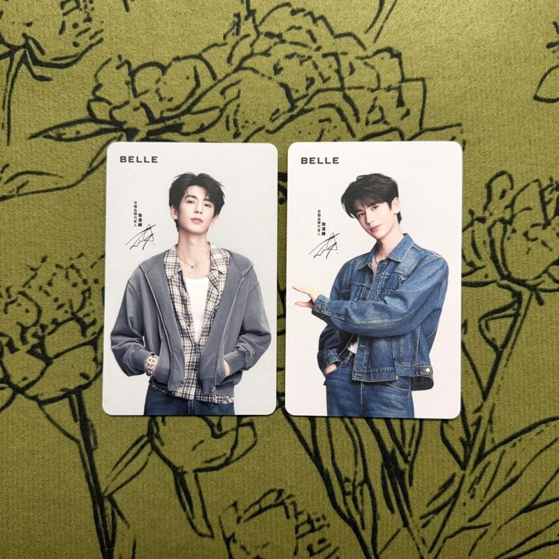 อย่างเป็นทางการ Zhang Linghe Baili Photocard การ์ดสินค้ารับรองของแท้ Zhang Linghe Photo