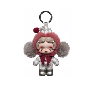 POPMART SKULLPANDA Dant to Want Series ตุ๊กตาจี้ตุ๊กตา Mystery Box ของแท้รุ่นอินเทรนด์เล่น