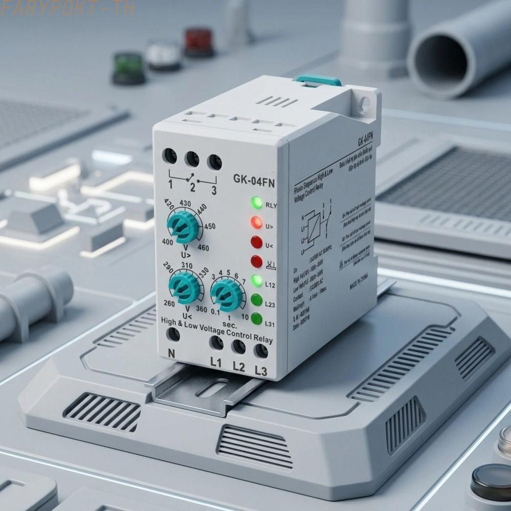 Voltage Protection Relay Adjustable Analog Output Moisture Resistant Casing