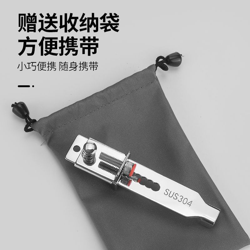 New anti-theft device, new model, door-blocking device, portable for home use, suitable for those li