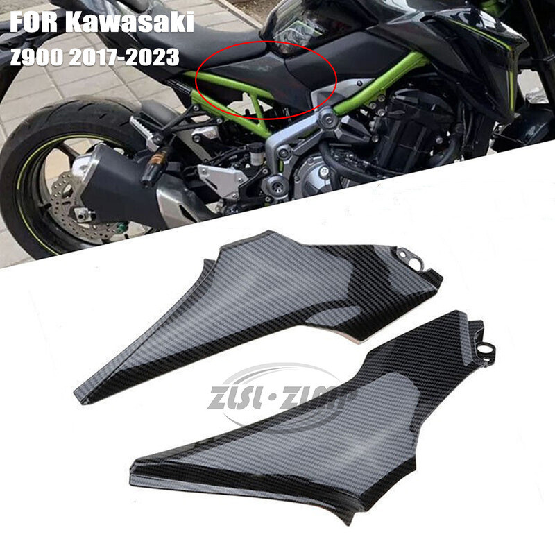 เหมาะสำหรับ Kawasaki Z900 Z 900 รุ่นปี 2017-2023 แผงแฟริ่งใต้เบาะหนัง