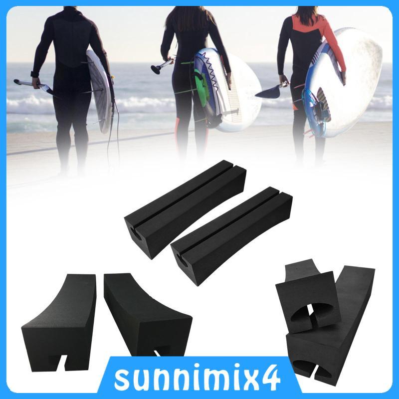 [H2Sports] 2x Car Top Kayak Carrier ติดตั้งง่าย Soft Roof Rack Pad Kayak Carrier อุปกรณ์เสริม