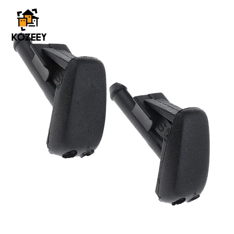 KOZEY 2PCs ที่ปัดน้ําฝนสเปรย์น้ํา Jet เครื่องซักผ้าหัวฉีดสําหรับ BMW E90 E60 E46