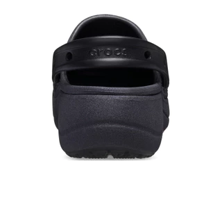 CROCS รองเท้าลำลองผู้หญิง BAYA PLATFORM GLITTER CLOG รุ่น 208459001 - BLACK