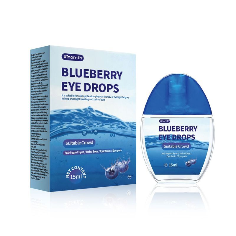 Blueberry Drop A166 Drop Eye Drop Eye Fatigue Dry Health Care Eye Care พร้อมสต็อกขายส่ง AL9+280/0808