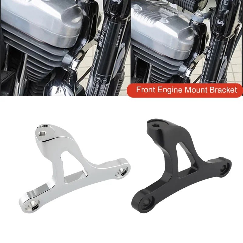 รถจักรยานยนต์ด้านหน้าเครื่องยนต์ Mount สําหรับ Harley-Davidson Sportster 1200 883 1200 Nightster XL1