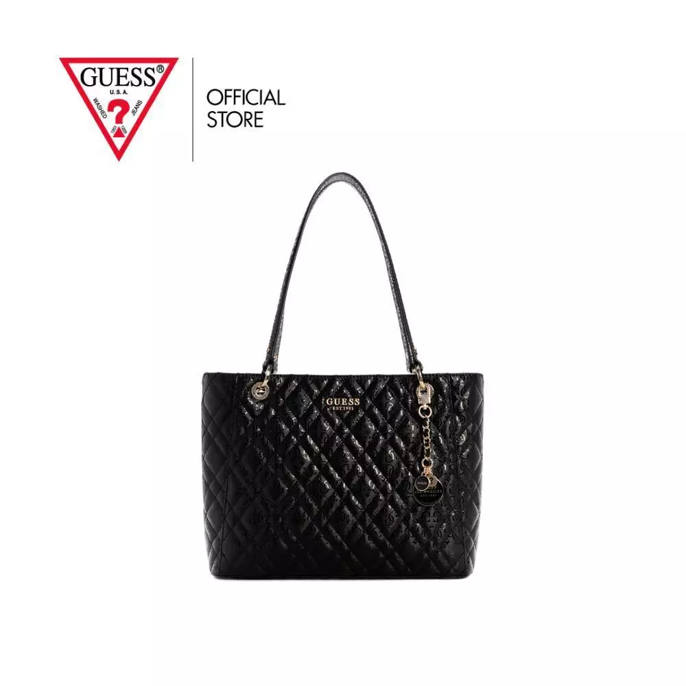 กระเป๋า Guess รุ่น GG962825 ISEMAY NOEL TOTE สีดำ