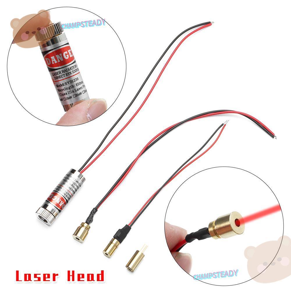 CHAMPSTEADY Cross Laser Focusable Focus Industrial Class Diode Head Module Head Laser