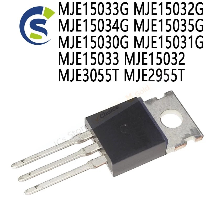1-5PCS MJE15033G MJE15032G MJE15034G MJE15035G MJE15030G MJE15031G MJE15033 MJE15032 MJE3055T MJE295