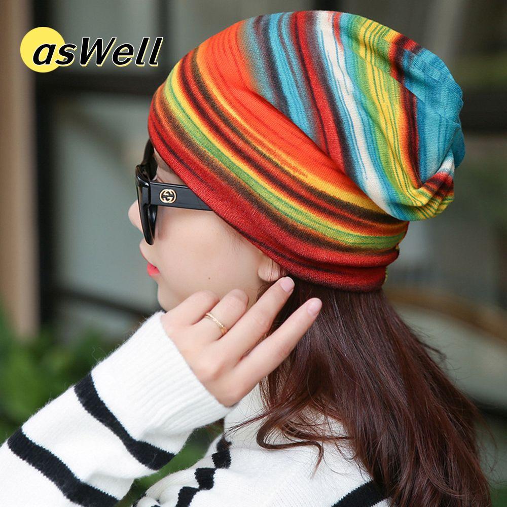 ASWELL Casual Korean version Fashion Multifunction Stripe Print