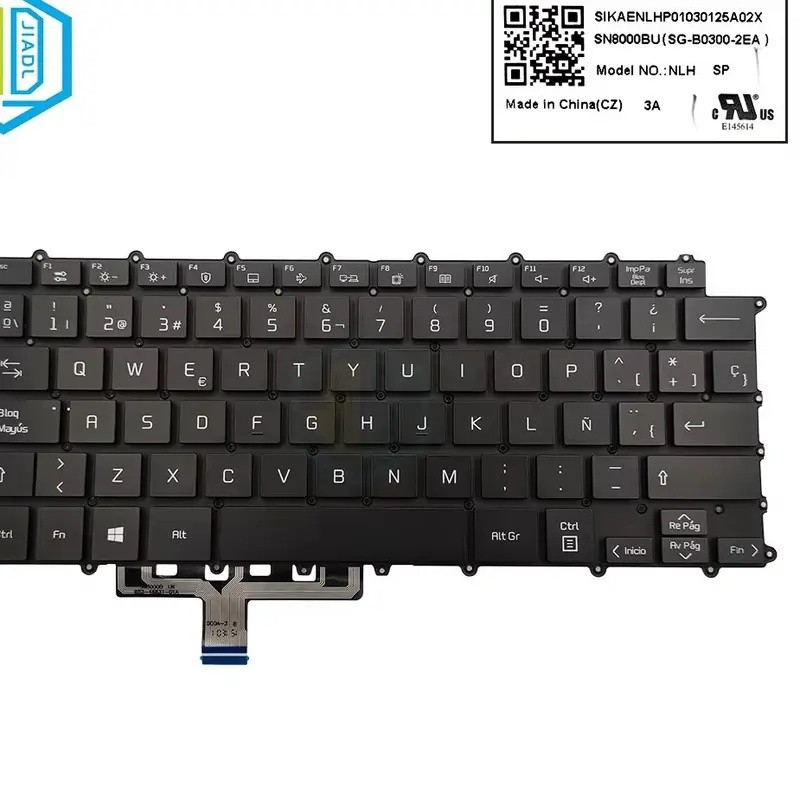 แล็ปท็อปใหม่ Backlit สเปนสเปนคีย์บอร์ดสําหรับ LG 14Z90P 14Z90P-G 14Z90P-K เปลี่ยนคีย์บอร์ด Backlight