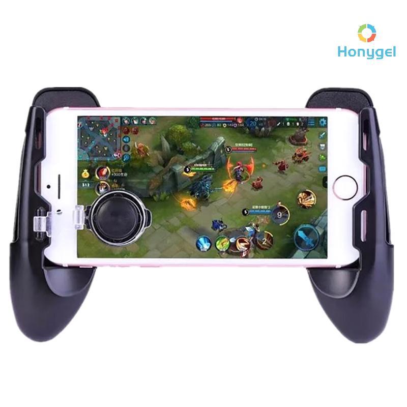 {Honyge1} 3 In 1 โทรศัพท์มือถืออุปกรณ์คอนโทรลเลอร์สําหรับเกม PUBG Gamepad Joysti สําหรับ IOS Android 4.5-6.5 นิ้วอุปกรณ์เสริมโทรศัพท์ใหม่
