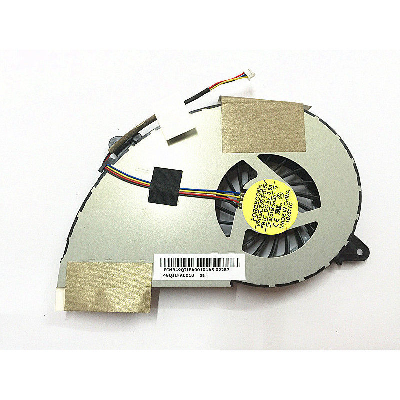 พัดลมระบายความร้อนทดแทนใหม่สําหรับ DFS601605HB0T fb1c 49QI1FA0010 5V 0.5A