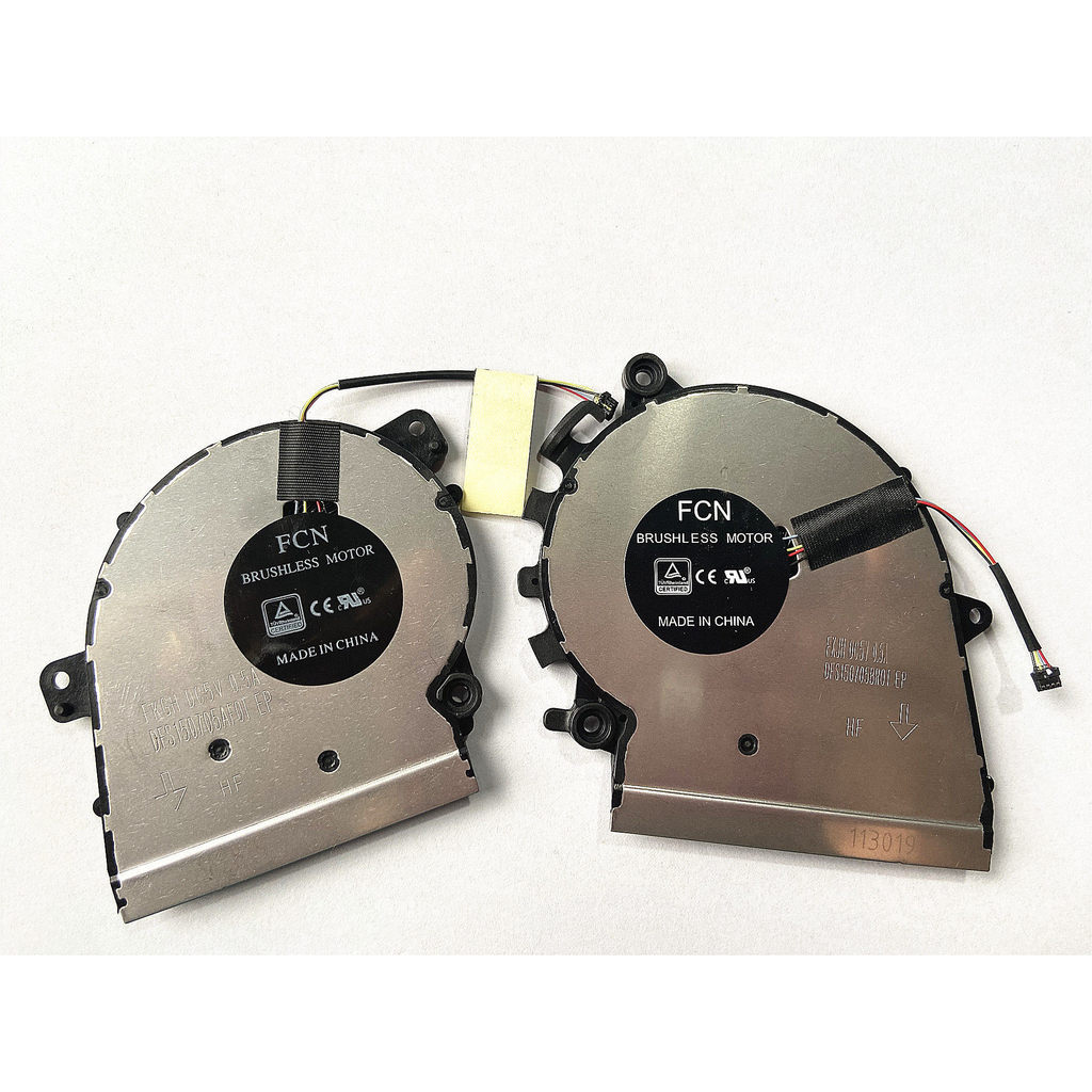พัดลมระบายความร้อนทดแทนสําหรับ Lenovo Yoga530-14IKB Flex 6-14IKB 1 คู่