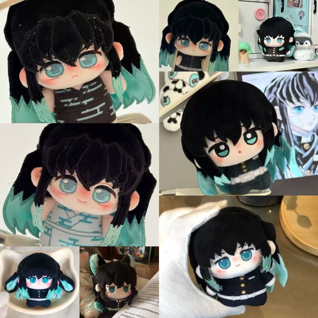 Demon Slayer Tokito Muichiro Cotton Doll ตุ๊กตา 10 ซม. พร้อมตัวพิมพ์ลาย Young Muichiro Collection