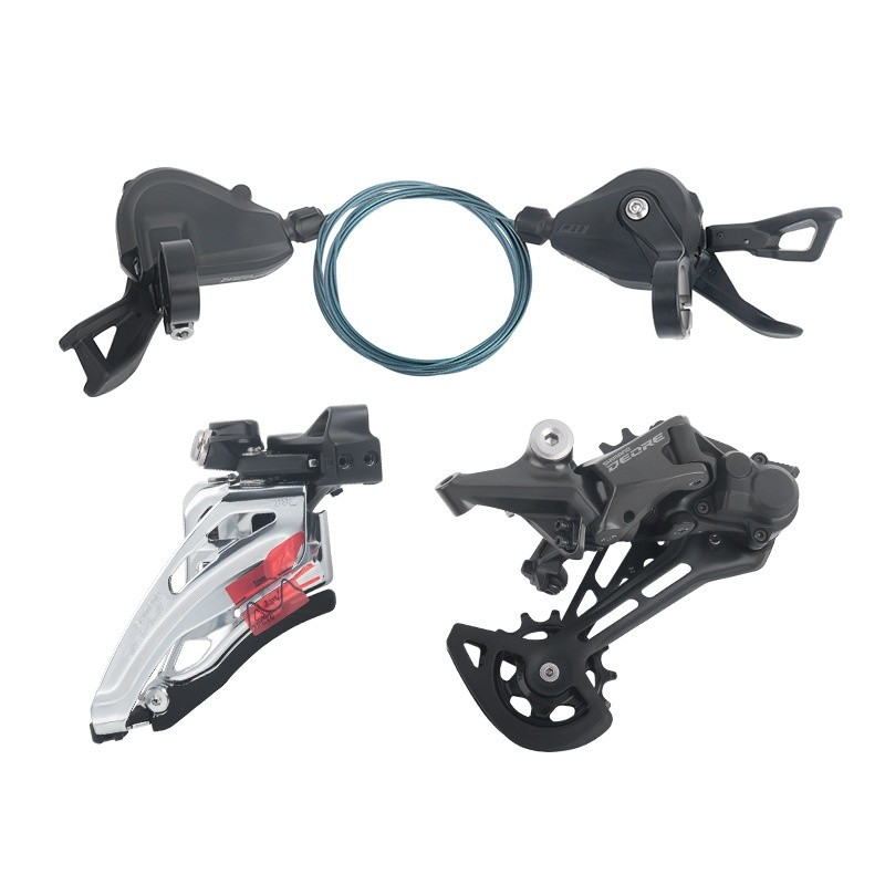 Shimano DEORE M5100 211‐Speed MTB Groupset Shifter Derailleur ด้านหลัง Derailleur ด้านหน้าสําหรับจัก