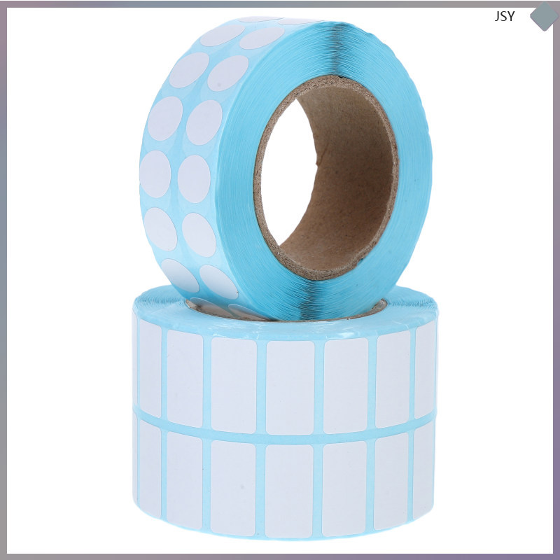 Labels Stickers Blank Art Circle Dot 2 Rolls junshaoyip
