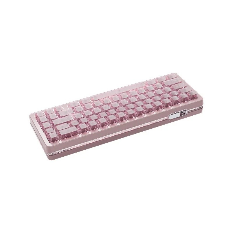 ไพ่นกกระจอกทํา68350814ปะเก็นอะคูสติก คีย์บอร์ด Neon Hot Plug เกม vgn แกนแม่เหล็ก Gaming rgb