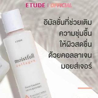 ETUDE [New] Moistfull Collagen Emulsion 180ml อีทูดี้ อีมัลชั่น เพิ่มควา