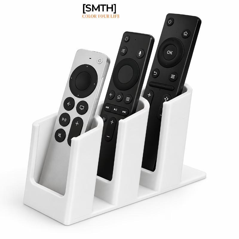[SMTH] Multi-Slot Remote Control Storage Holder ไม่ต้องประกอบ Desktop Organizer สําหรับห้องนั่งเล่นห