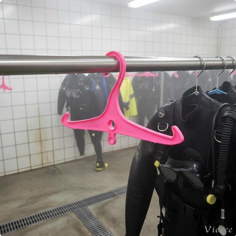 [Viocee] Technical Diving Suit Hanger Polypropylene Organizer for Scuba BCD Wing Jacket and Buoyancy