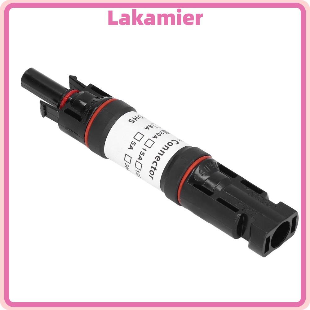 LAKA Connectors, DC 1000V Self Locking System PV Holder, ทนทาน PPO ทองเหลือง PV แบบอินไลน์ DC ระบบไฟ