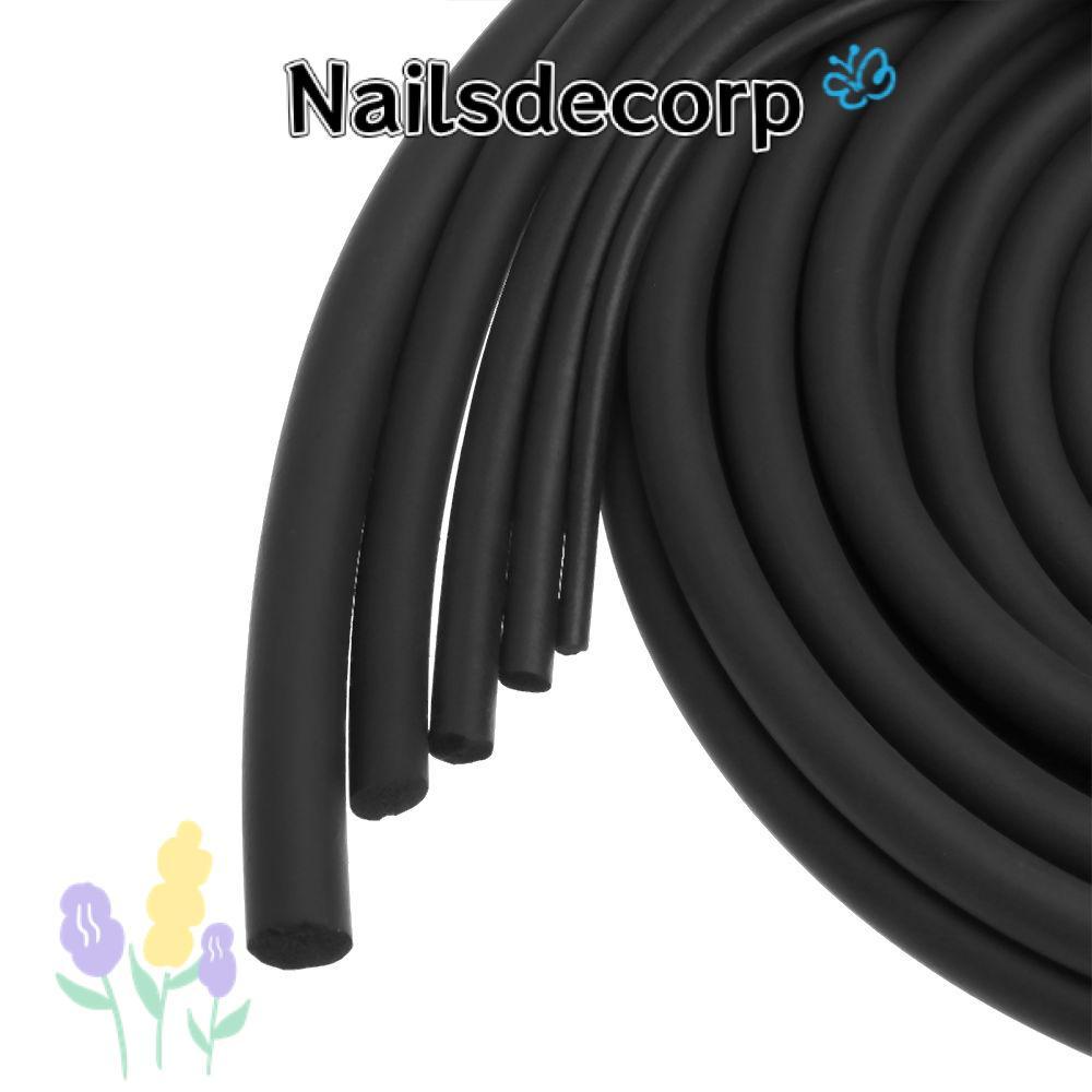 NAILS 5M Seal Strip O Shape โฟมยางอุตสาหกรรมยืดหยุ่น Draught Excluder