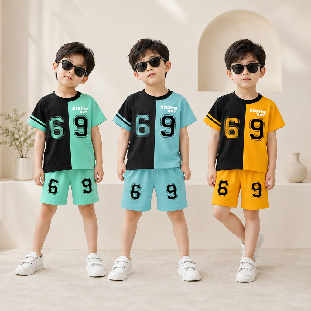 Outbox Fashion 9.9 ชุดสูทเด็กชาย Super Shopping Day SIGMA BOY | ชุดใส่เล่นเด็กผู้ชาย | อิ่ม 9 เดือน 