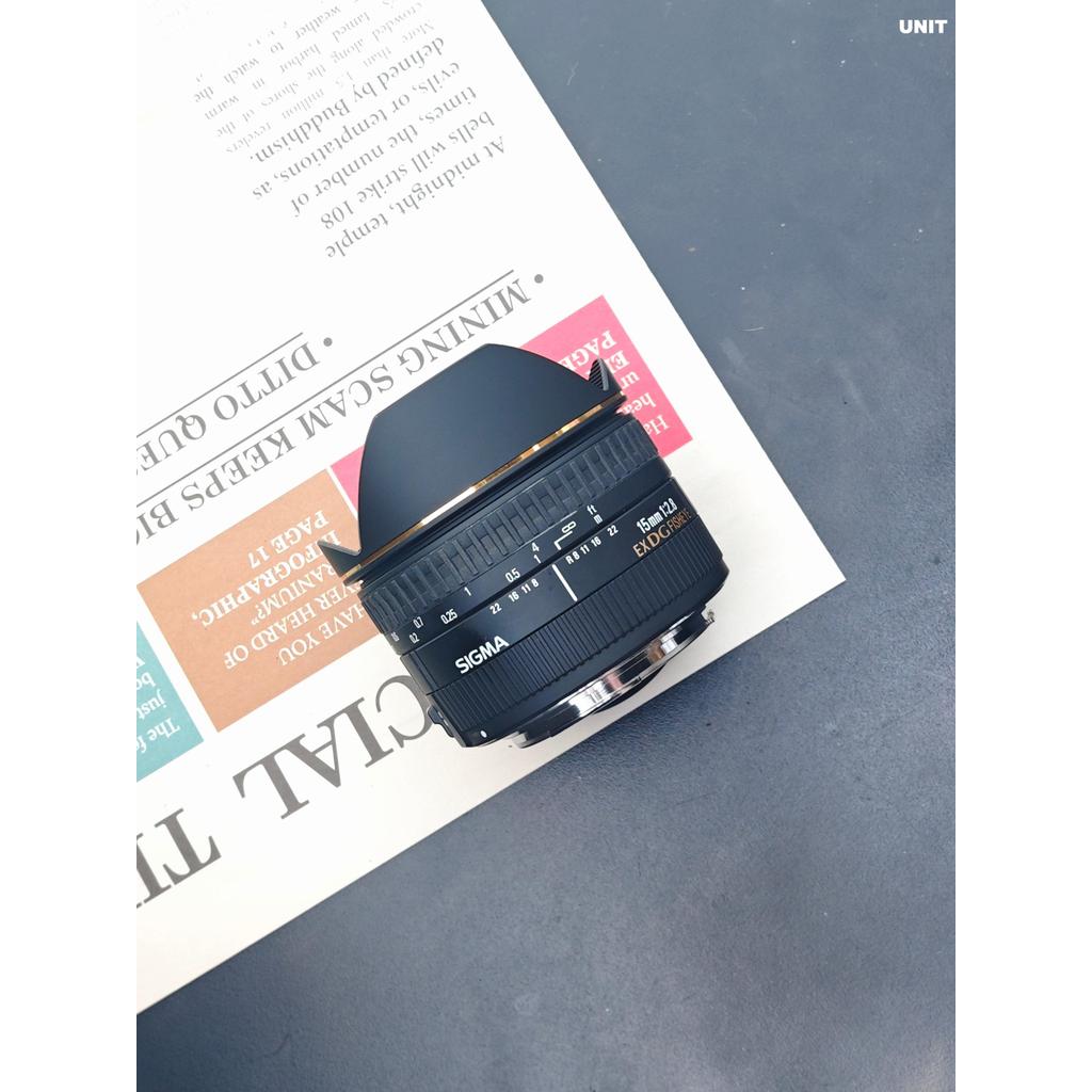 Sigma 15mm F2.8 EX DG Fisheye [EF mount]**READ** (มือสอง)