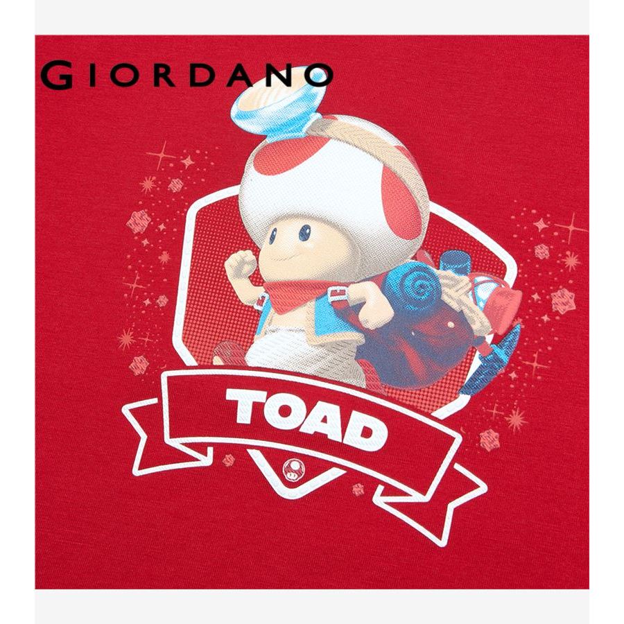 GIORDANO تيشيرت أطفال Super Mario — صورة 8