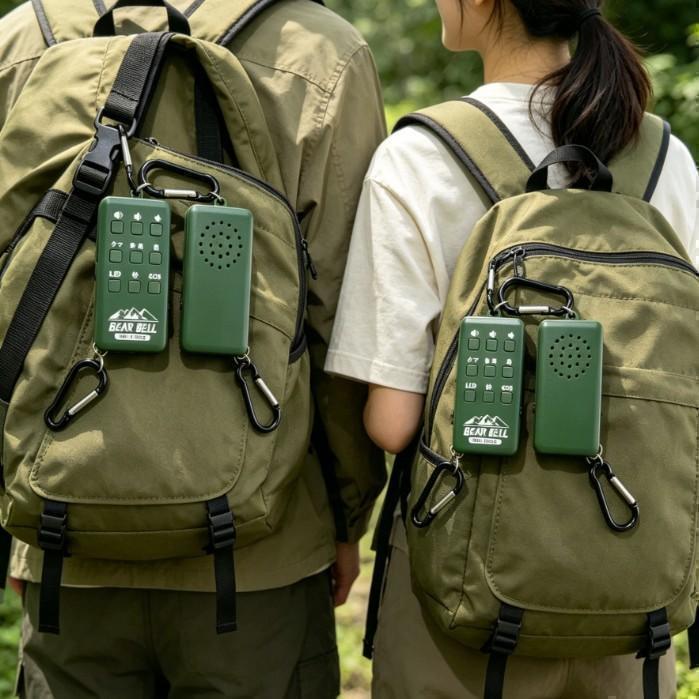 130db สัญญาณเตือนส่วนบุคคลพร้อมไฟ Sos อุปกรณ์รักษาความปลอดภัยฉุกเฉินแบบชาร์จไฟได้สําหรับการเดินป่าตั
