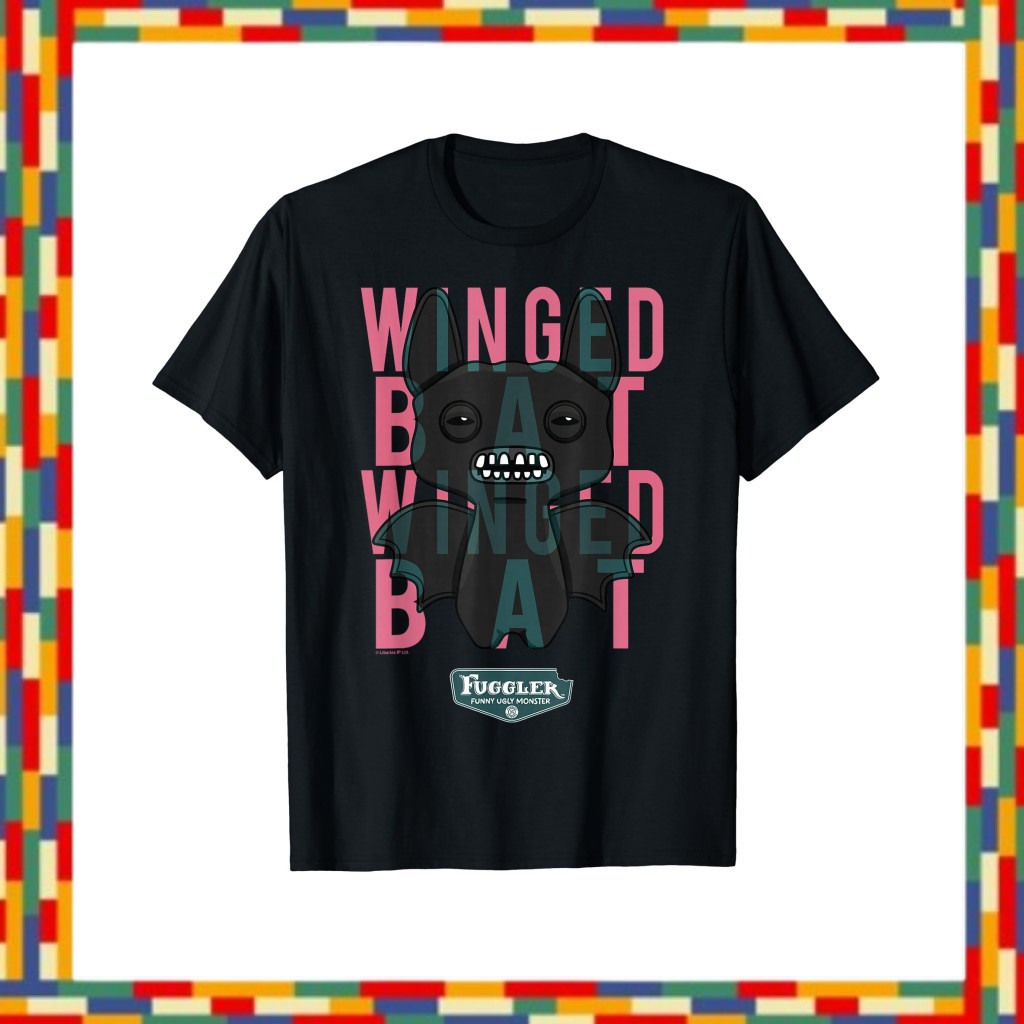 Fugler Winged Bat Originals Monster Halloween T-Shirt