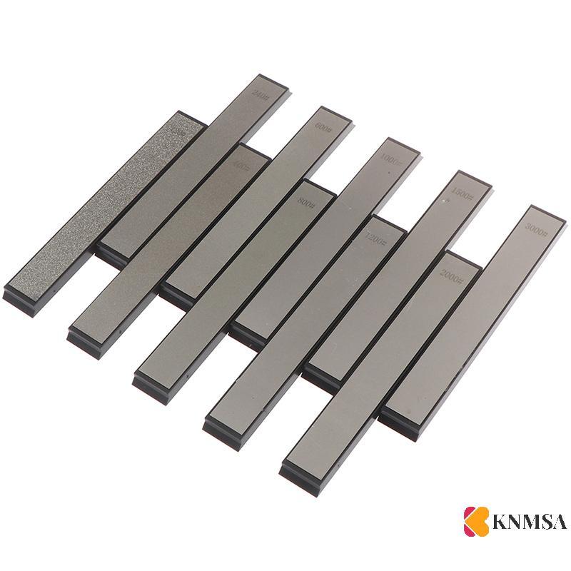 KNMSA] 120-3000 Fixed มีด Sharpener Diamond Whetstone Oil Stone Honing Stone Ss คอเต่าเดิมเดิมนน