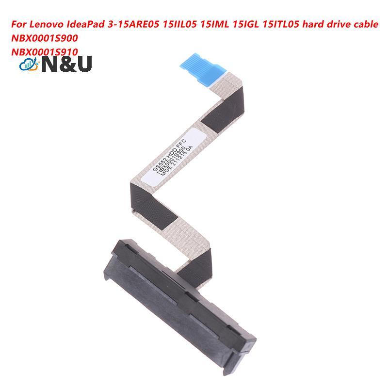 N & U SATA Hard Drive HDD SSD Connector Flex สําหรับ IdeaPad 3 15ADA05 15ARE05 15IML05 15IIL05 15IGL