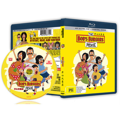 [ภาษาอังกฤษ] ภาพยนตร์ Blu-ray HD 4K UHD 1080P Bobs Burgers