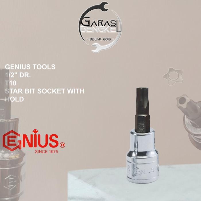 Star Bit Socket T30 Key With Star Shock Hole T-30 - T10